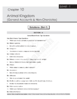 Cls Aipmt 19 20 Xi Zoo Study Package 4 Level 1 Chapter 10
