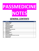 Complete Passmedicine Mrcp Notes