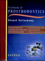 [Deepak Nallaswamy] Textbook Of Prosthodontıcs
