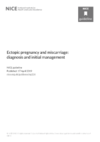 Ectopic Pregnancy And Miscarriage 2019