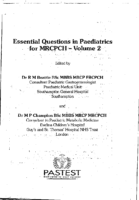 Essential Questions In Pediatrics For Mrcpch Vol2