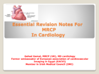 Essential Revision Notes For Mrcp In Cardiology