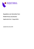 Frcem Primary Information Pack November 2018