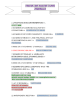 Frcem Primary Recalls 11Th August 2020