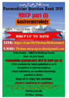 Gastroenterology Mrcp I Passmedicine 2019 Q Bank
