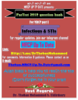 Infectious & Stis Mrcp 1 Pastest 2019 Q Bank
