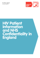 Jan 2014 Hiv Patient Confidentiality Nhs