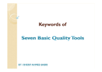 Keywords Of Basic Quality Tools