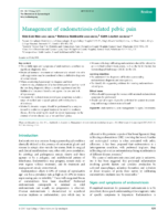 Management Of Endometriosis Related Pelvic Pain