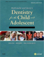 Mccdonald Dentistry Child Adolescent 9Th
