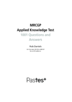 Mrcgp Applied Knowledge Test