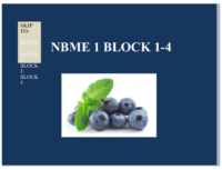 NBME 1 BLOCK 1-4 (with Answers)