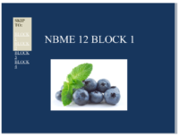 NBME 12 BLOCK 1-4 (with Answers)