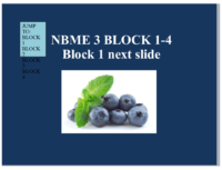 NBME 3 BLOCK 1-4 (with Answers)