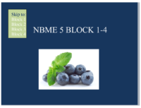 NBME 5 BLOCK 1-4 (with Answers)