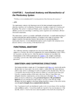 Okeson Chapter 1 Functional Anatomy and Biomechanics of the Masticatory System