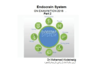 Part 2 2018 Endocrinology