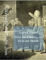 Patrick Henry Give Me Liberty
