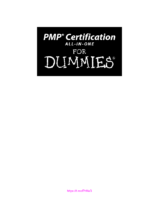 Pmp Certification For Dummies All In One