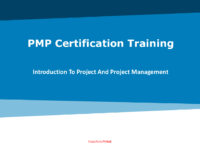 Pmp Certification Training Introduction