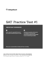 Sat Math Practice Tests-Official 6