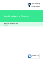 Blood Transfusions In Obstetrics