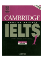 Cambridge Practice Tests For Ielts 1