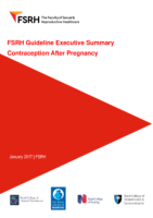 Contraception After Pregnancy Summary Fsrh 017