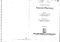 Kupdf Net Cooper And Gunn39S Tutorial Pharmacy By Carter 6Th Editn
