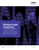 Medical Legal Handbook For Physicians In Canada