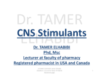 Medicinal (Cns Stimulants) (Tamer)