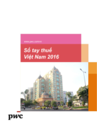 20160718 Pwc Pocket Tax Book 2016 Vn