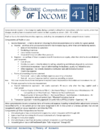 41 Statement Of Comprehensive Income