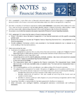 42 Notes To Financial Statements