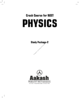 Aakash Physıcs Crash Course 2020 (2)