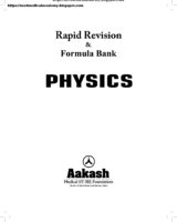 Aakash Rapid Revision Physics
