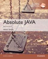 Absolute Java Global Edition Book Of 2016 Year