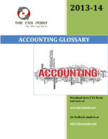 Accountıng Glossary