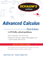 Advanced Calculus (Third Edition)