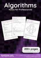 Algorithms Notes For Professionals Megapack