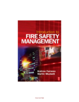 Andrew Furness Martin Muckett Introduction To Fire Safety Ma