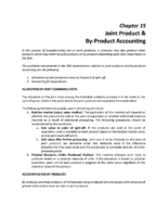 Chap 15 Guerrero Joint Product And By Product Acctg