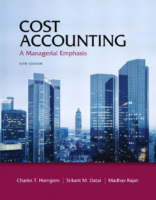 Cost Accounting By Horngren