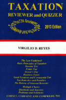 Cpa Reviewer İn Taxation 2013Ed Virgilio Reyes