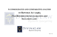 Law Consolidated And Comparative Traın Law