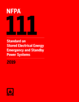 Nfpa 111 Std Strd Elec Energ Emerg Std By Pwr 2019