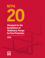 Nfpa 20 Std The Installation Of Stationary Pumps 2019