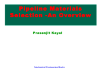 Pipeline Materials Overview