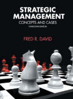 Strategic Management Concepts And Cases 13Th Ed By Fred R David