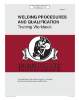 Weldıng Procedures And Qualıfıcatıon Training Workbook